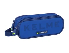 Safta Bolso escolar portatodo doble Kelme blue