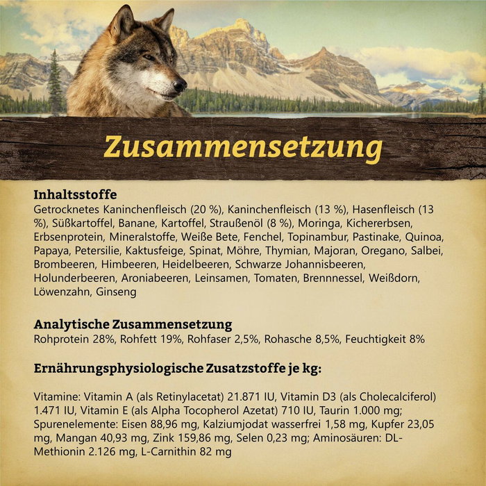 Pienso Wolfsblut Conejo 12,5 Kg