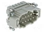 HARTING Han® ES Conector de plantilla de contacto macho 10+PE