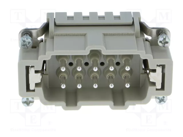HARTING Han® ES Conector de plantilla de contacto macho 10+PE HARTING Han® ES Conector de plantilla de contacto macho 10+PE