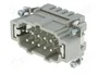 HARTING Han® ES Conector de plantilla de contacto macho 10+PE
