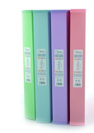 Carpeta De Anillas Office Box Pp A4+ Blush 4 An. 25Mm Surtido (4 Col.) (Set de 8)