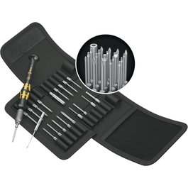 Wera Kraftform Kompakt Micro 21 ESD 1 con estuche plegable