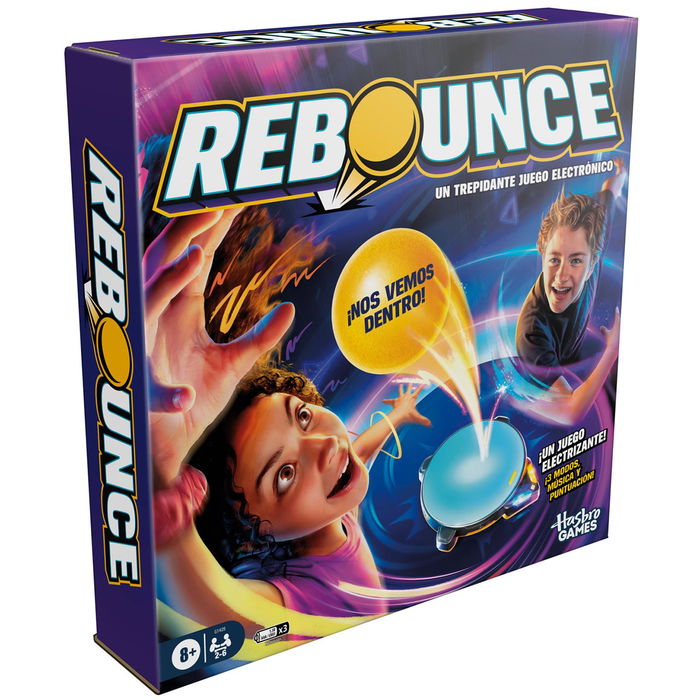 Hasbro Games Rebounce G1428 Juego Electrónico de Mesa para Niños +8 Años