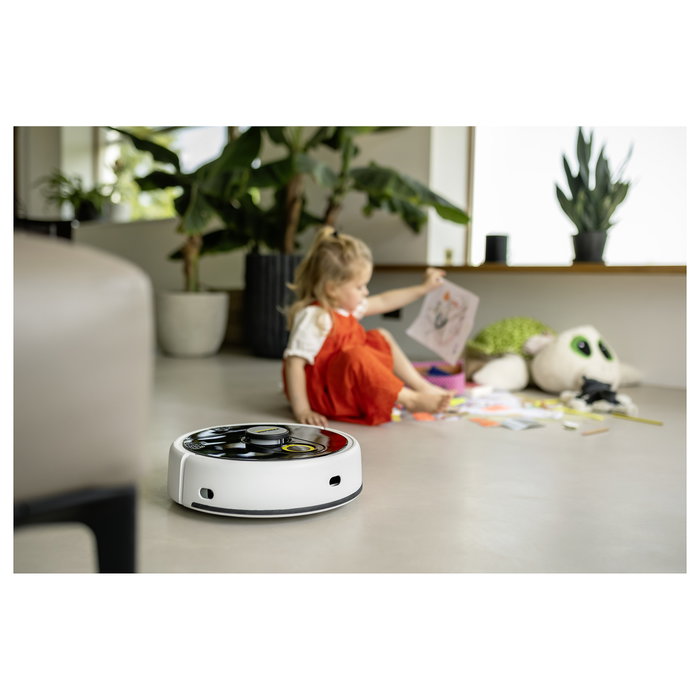 Kärcher Robot aspirador y fregasuelos RCF 3, Negro, Navegación LiDAR, 120 min autonomía