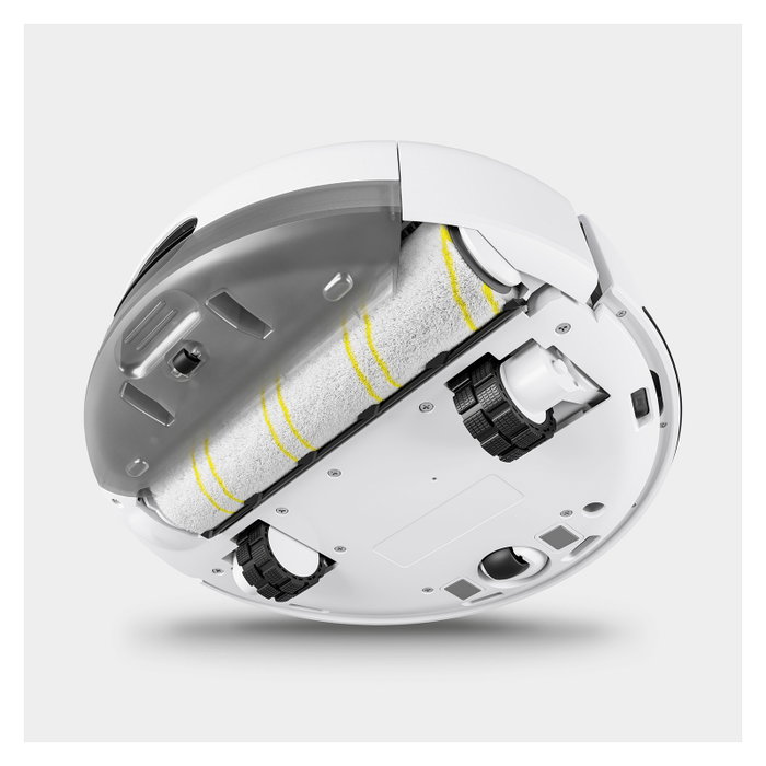 Kärcher Robot aspirador y fregasuelos RCF 3, Negro, Navegación LiDAR, 120 min autonomía