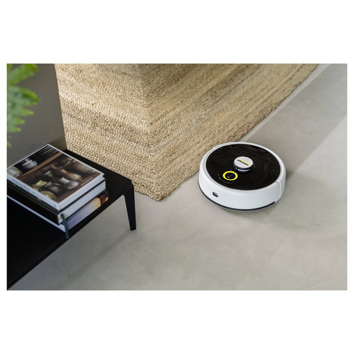 Kärcher Robot aspirador y fregasuelos RCF 3, Negro, Navegación LiDAR, 120 min autonomía