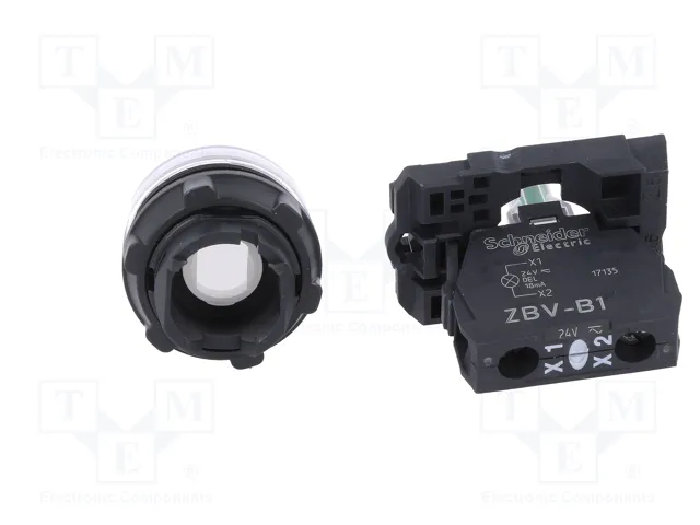 SCHNEIDER ELECTRIC Lámpara de control Harmony XB5 ZBVB Ø22mm SCHNEIDER ELECTRIC Lámpara de control Harmony XB5 ZBVB Ø22mm