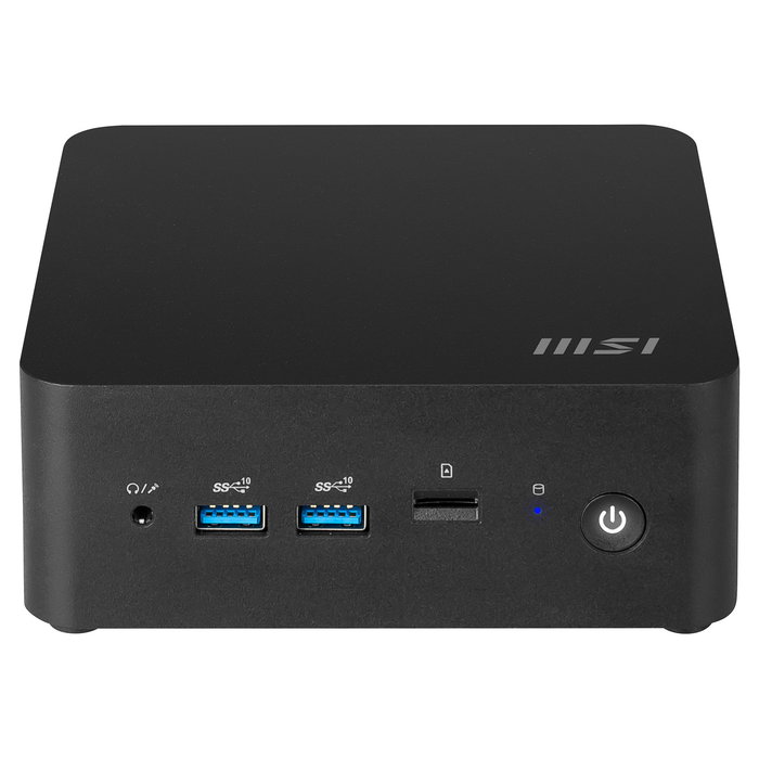 MSI Cubi NUC Mini PC 1MG-024XDE con Intel Core 3 100U, 8GB RAM DDR5, 256GB SSD NVMe M.2, Wi-Fi 6E, Thunderbolt 4, montaje VESA