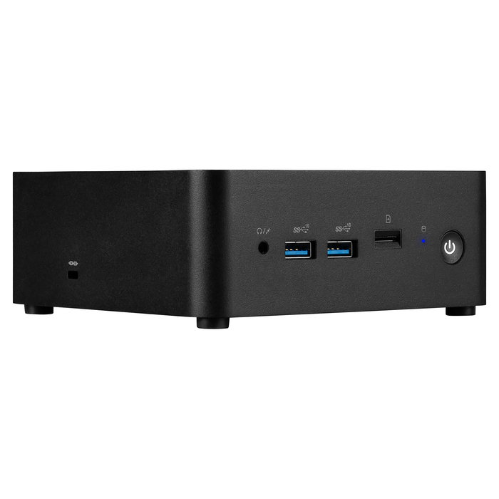 MSI Cubi NUC Mini PC 1MG-024XDE con Intel Core 3 100U, 8GB RAM DDR5, 256GB SSD NVMe M.2, Wi-Fi 6E, Thunderbolt 4, montaje VESA