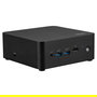 MSI Cubi NUC Mini PC 1MG-024XDE con Intel Core 3 100U, 8GB RAM DDR5, 256GB SSD NVMe M.2, Wi-Fi 6E, Thunderbolt 4, montaje VESA