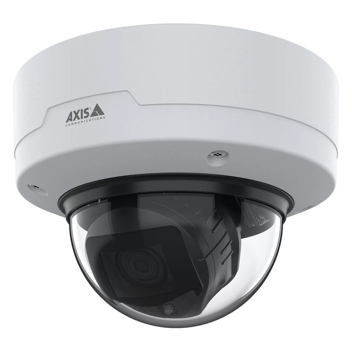 Axis Cámara de Seguridad IP Fija Domo P3277-LV 5MP, Interiores y Exteriores, Resistente IP54 IK10, Visión Nocturna 40m, 190° Panorámica, Seguimiento Automático, PoE