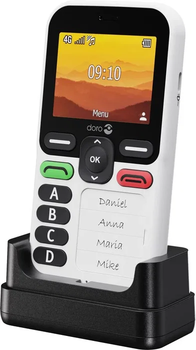 Doro Leva X10 4G Negro, Blanco