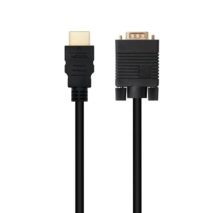 Nanocable Cable Conversor HDMI a VGA, 1.8m, Negro