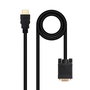 NANO CABLE Cable Conversor HDMI a VGA 1.8m Negro