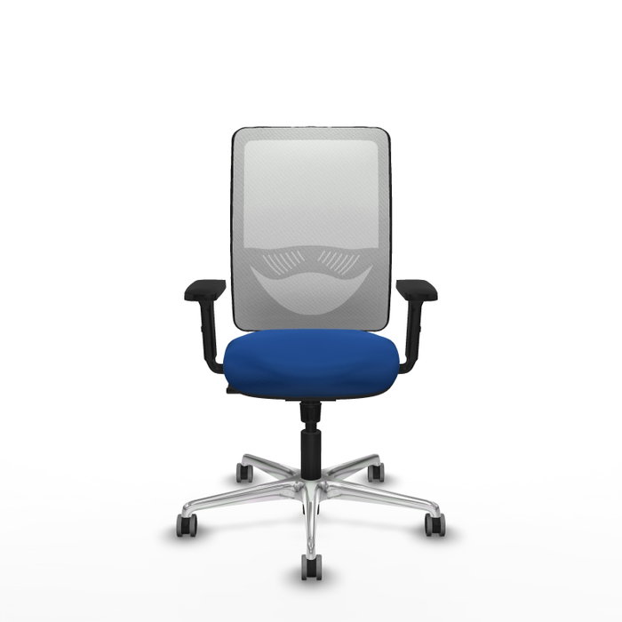 PIQUERAS Y CRESPO Silla de oficina Zulema Azul y Blanco PIQUERAS Y CRESPO Silla de oficina Zulema Azul y Blanco
