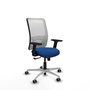 PIQUERAS Y CRESPO Silla de oficina Zulema Azul y Blanco