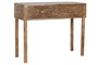 DKD Home Decor Consola Mango Natural Amintalla