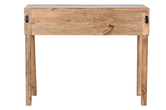 DKD Home Decor Consola Mango Natural Amintalla