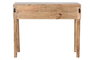 DKD Home Decor Consola Mango Natural Amintalla
