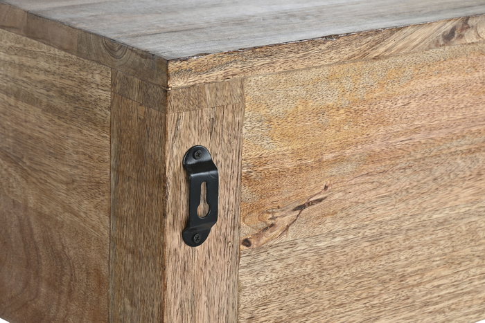 DKD Home Decor Consola Mango Natural Amintalla