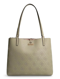 Amara, Logotipo 4G, Bolso bandolera de tela, Verde oliva, HWSG8493100, 34 x 29 x 11 cm, Para mujeres