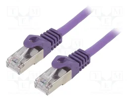 GEMBIRD Patch cord Cat 6 F/UTP de 3m Violeta PP6-3M/V