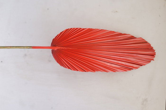 DKD Home Decor Rama Hoja de Palmera Surtido de 3 Colores (12 Piezas)