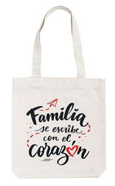 ERIK Bolsa shopping personalizable 37x39x10cm, 100% algodón reciclado