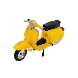 Deqube 1976 Vespa 200 Rally Coche a Escala 1:18 - Amarilla - D00388