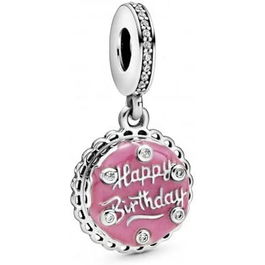 Charm Mujer Pandora PINK BIRTHDAY CAKE DANGLE