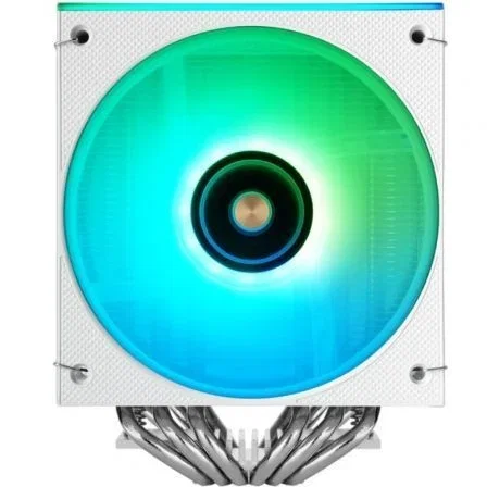 Mars Gaming MCPU-X26 Disipador CPU de Doble Torre, 6 Heatpipes, 2 Ventiladores ARGB de 120mm, 350W TDP, Blanco, Compatible con Intel LGA 1700/1200 y AMD AM5/AM4