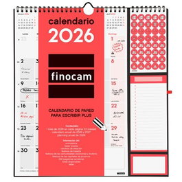 Finocam Plus-215x325 mm Neutro 2026 Calendario De Pared