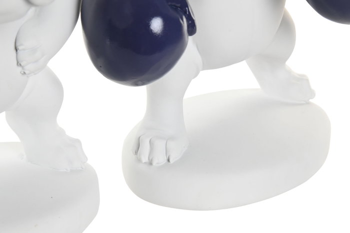DKD Home Decor Figura de Resina Bulldog Surtido de 3 Piezas