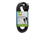 Q-connect Cable USB-C a USB-C PVC 2m Negro
