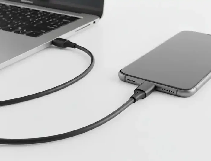 Q-connect Cable USB-C a USB-C PVC 2m Negro Q-connect Cable USB-C a USB-C PVC 2m Negro