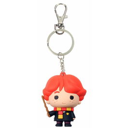 SD Toys Llavero Figurativo de Goma Harry Potter Ron Weasley - Personaje Chibi Coleccionable, Licencia Oficial