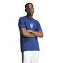 Camiseta de Manga Corta Hombre Adidas Drink Azul 15-16 Años