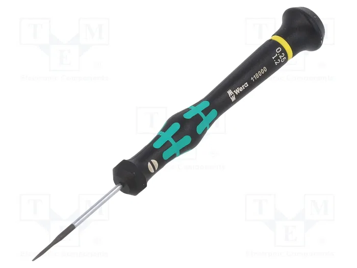 WERA Destornillador de precisión plano 1,2x0,25mm Kraftform Micro WERA Destornillador de precisión plano 1,2x0,25mm Kraftform Micro