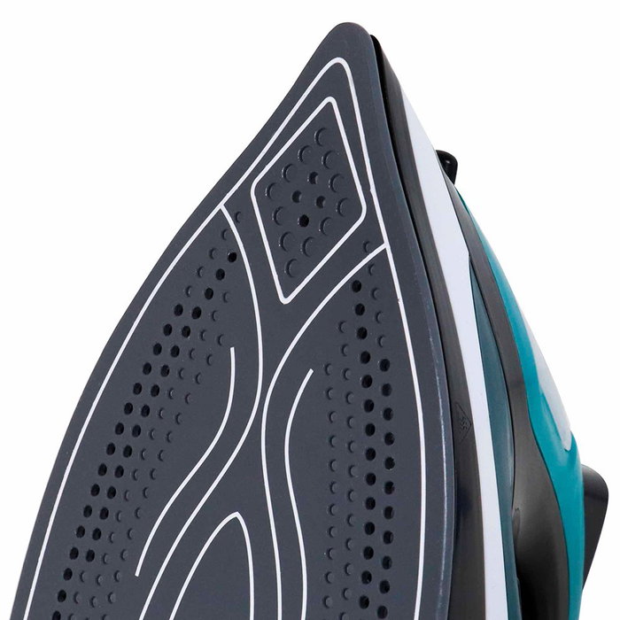 Jata Hogar Plancha de Vapor 2400 W con Suela Cerámica, Vapor Vertical, Golpe de Vapor 160 g, Azul y Blanca Jata Hogar Plancha de Vapor 2400 W con Suela Cerámica, Vapor Vertical, Golpe de Vapor 160 g, Azul y Blanca