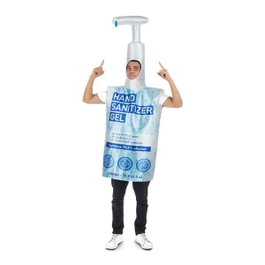 Disfraz De Jeringuilla Unisex My Other Me – Incluye Traje Blanco Con Medidas Y Gorro Verde Con Aguja Plateada