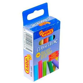 Jovi Tizas Classcolor School Antipolvo 80 mm C-Surtidos Caja 10 Ud