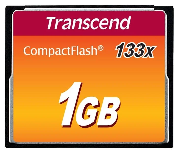 Transcend CompactFlash 1 GB 133x MLC Tarjeta de Memoria 50 MB/s Lectura Transcend CompactFlash 1 GB 133x MLC Tarjeta de Memoria 50 MB/s Lectura