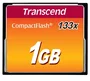 Transcend Tarjeta CompactFlash 1 GB 133x