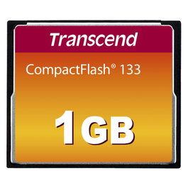 Transcend Tarjeta Compact Flash 1GB 133x