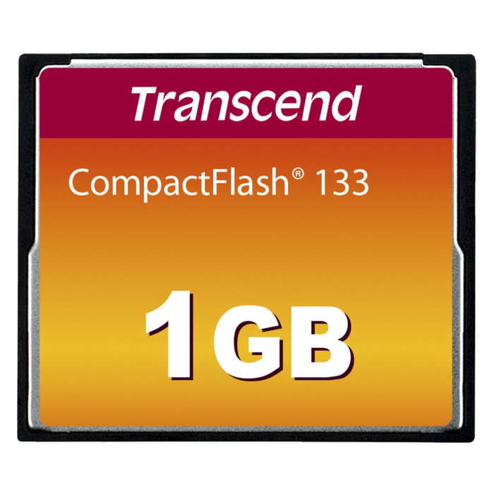 Transcend Tarjeta Compact Flash 1GB 133x