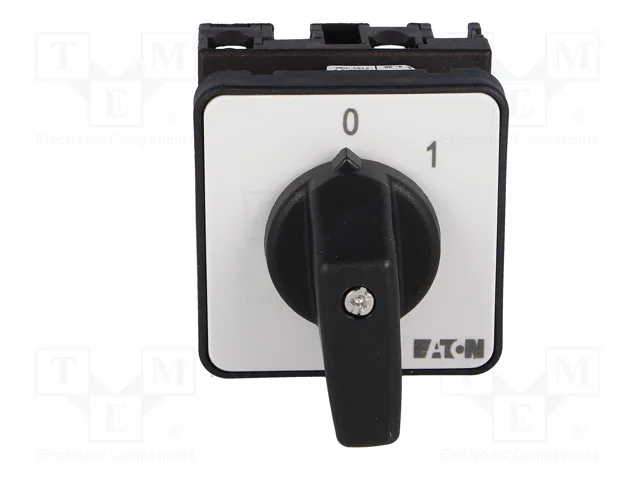 EATON ELECTRIC Interruptor de leva 20A 0-1 de 2 posiciones EATON ELECTRIC Interruptor de leva 20A 0-1 de 2 posiciones