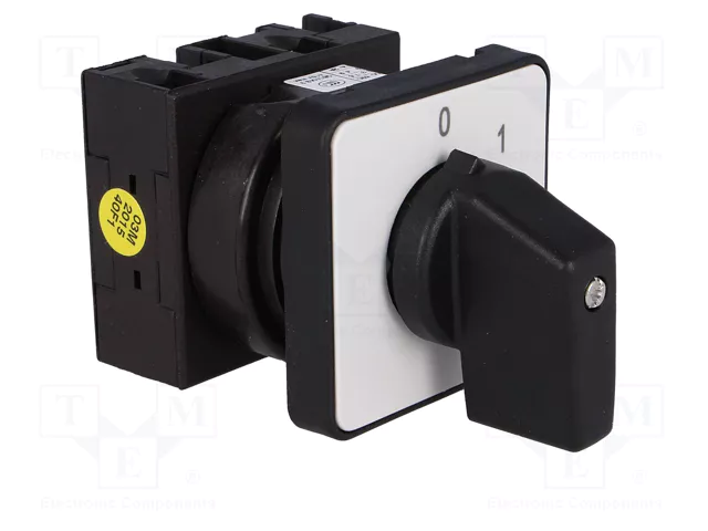 EATON ELECTRIC Interruptor de leva 20A 0-1 de 2 posiciones EATON ELECTRIC Interruptor de leva 20A 0-1 de 2 posiciones