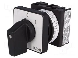 EATON ELECTRIC Interruptor de leva 20A 0-1 de 2 posiciones