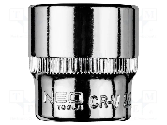 NEO TOOLS Vaso Hexagonal de 22mm para 3/8 pol con 6 ángulos NEO TOOLS Vaso Hexagonal de 22mm para 3/8 pol con 6 ángulos
